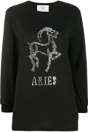 Alberta Ferretti Jersey Aries con detalles de cristal