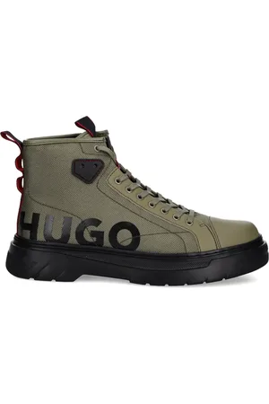 HUGO BOSS Botas con logo estampado
