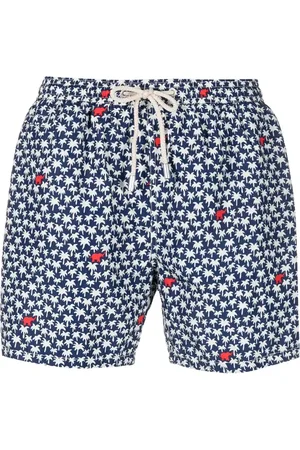 MC2 SAINT BARTH Bañador con palmeras estampadas