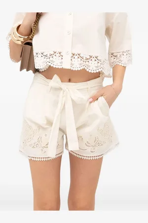 Twin-Set Bermudas bordadas