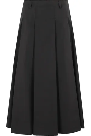 SEVENTY BY SERGIO TEGON Falda midi plisada