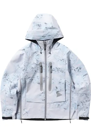 and wander Chaqueta impermeable Shield estampada