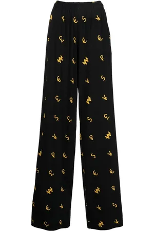 Vetements Pantalones anchos de talle alto