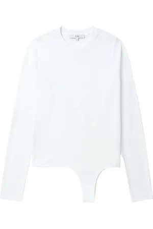 tibi Body con cuello redondo
