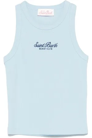 MC2 SAINT BARTH Top sin mangas Blue Jr