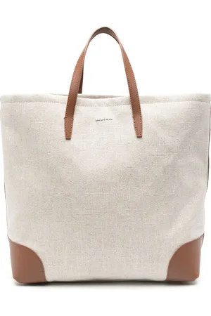 Kiton Bolso shopper con letras del logo
