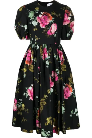 Erdem Vestido midi acampanado