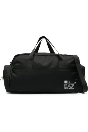 EA7 Bolso de viaje con logo estampado