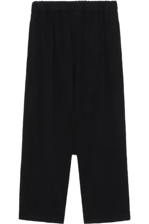 Comme des Garçons Pantalones de tiro caído
