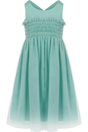 Lapin House Vestido con detalle de volantes