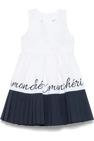 Lapin House Vestido con eslogan bordado