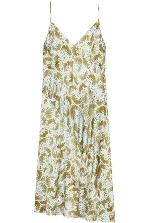 DRIES VAN NOTEN Slip dress de seda