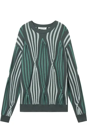 Kiko Kostadinov Jersey a rayas en intarsia