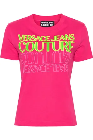 VERSACE Camiseta con logo estampado