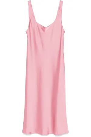 Ralph Lauren Vestido midi de satén