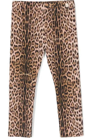Roberto Cavalli Leggins con estampado de leopardo