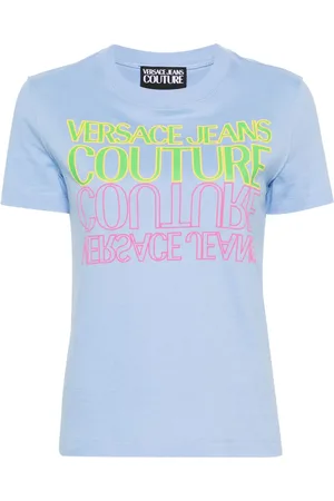 VERSACE Camiseta con logo estampado