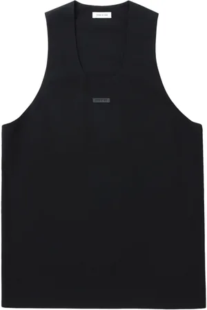 FEAR OF GOD Camiseta sin mangas con aplique del logo