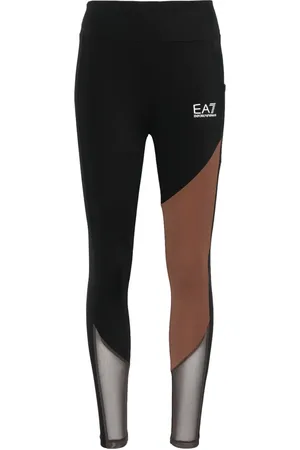 EA7 Leggins con logo estampado