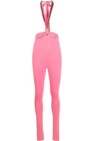 The Attico Leggins Ruby con tira para el cuello
