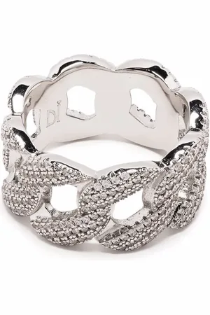 DARKAI Anillo Cuban en pavé