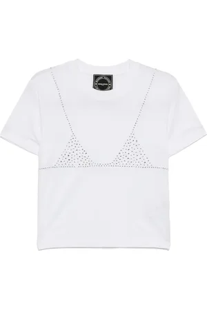 Sonia by Sonia Rykiel Camiseta con estampado trompe l