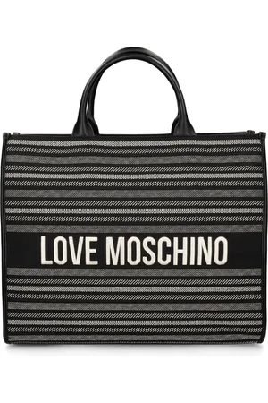 Moschino Bolso shopper con logo bordado
