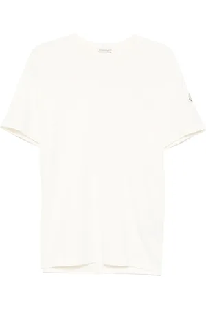 Moncler Camiseta con logo bordado