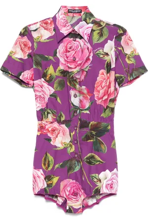 Dolce & Gabbana Mono largo con motivo floral