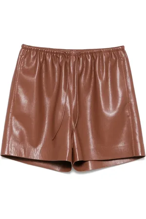 Nanushka Pantalones cortos con pliegues