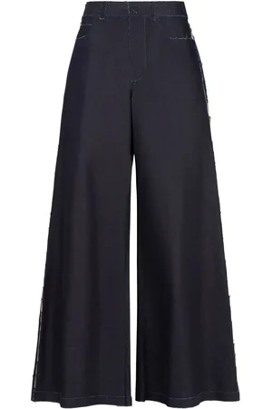 Marni Vaqueros anchos con diseño stretch