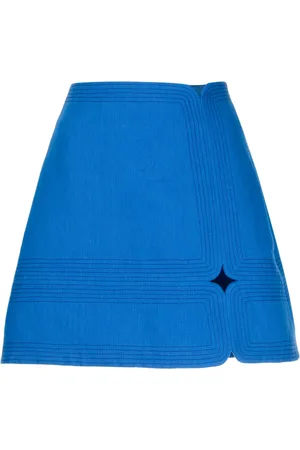 Acler Minifalda Briar con abertura