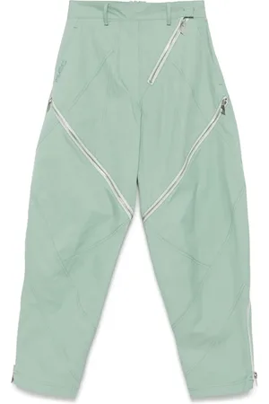The Attico Pantalones con detalle de cremalleras