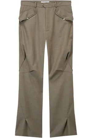Kiko Kostadinov Pantalones acampanados