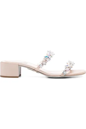 RENE CAOVILLA Mules con tacón de 40 mm