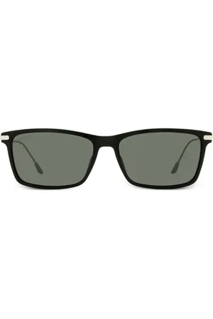 Longines Rectangle-frame tinted sunglasess