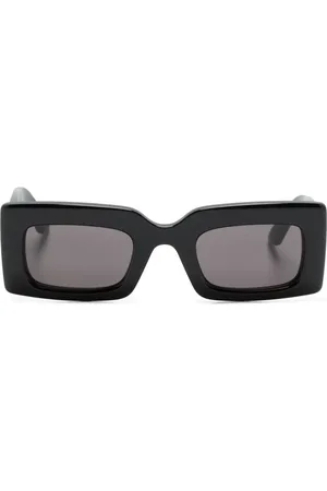 Alexander McQueen Gafas de sol con montura rectangular