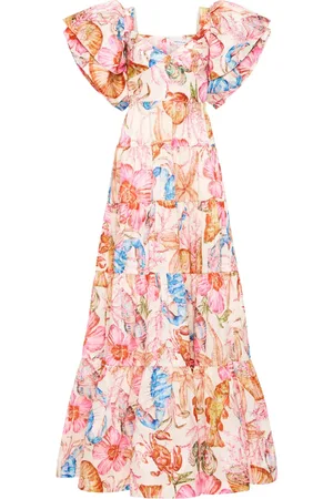 Rebecca Vallance Vestido de fiesta Summer Seas con estampado floral