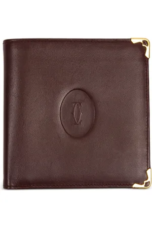 Cartier Cartera con logo CC 1990