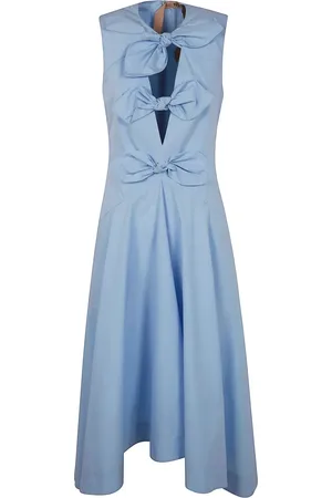 Nº21 Vestido midi con detalle de lazo