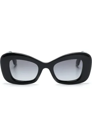 Alexander McQueen Gafas de sol Bold con montura cat eye