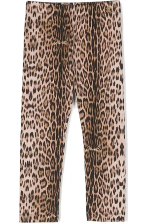 Roberto Cavalli Leggins con animal print