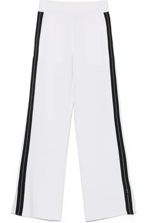 EA7 Pantalones de chándal con ribete de rayas