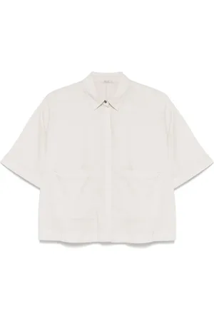 TRANSIT Camisa con efecto arrugado