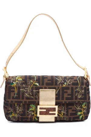 Fendi Bolso de hombro Zucca Mamma Baguette