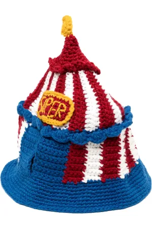 KIDSUPER STUDIOS Gorro Circus de ganchillo