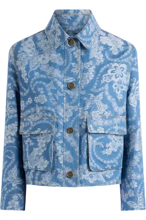 Etro Chaqueta vaquera en jacquard