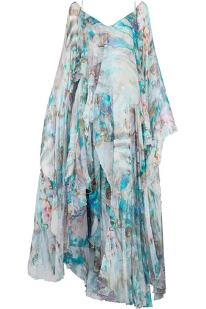 Roberto Cavalli Vestido asimétrico