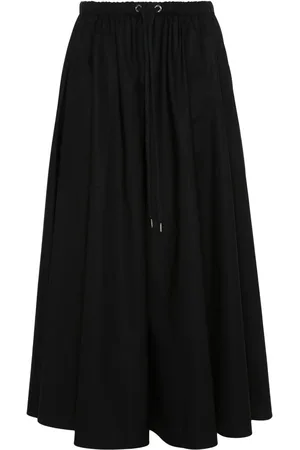 Moncler Falda midi con aplique del logo