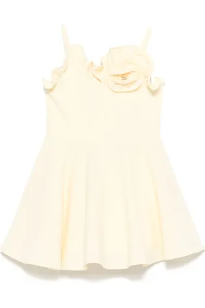 Elisabetta Franchi Vestido con apliques florales